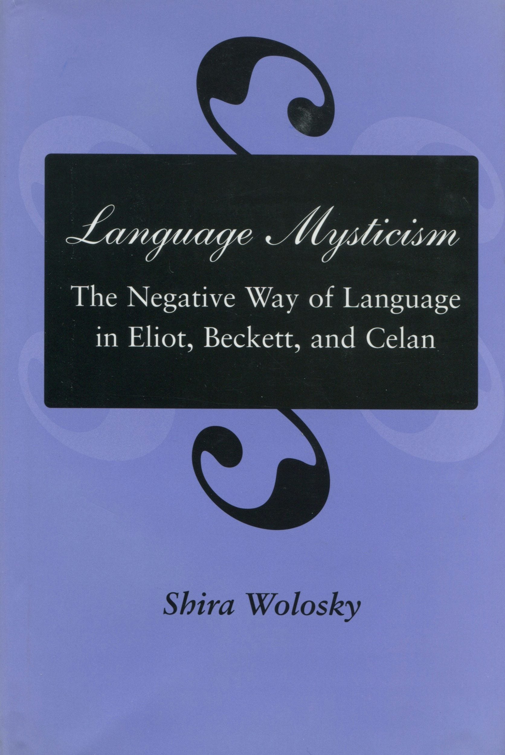 Book cover image for Language Mysticism ISBN: 9780804723879
